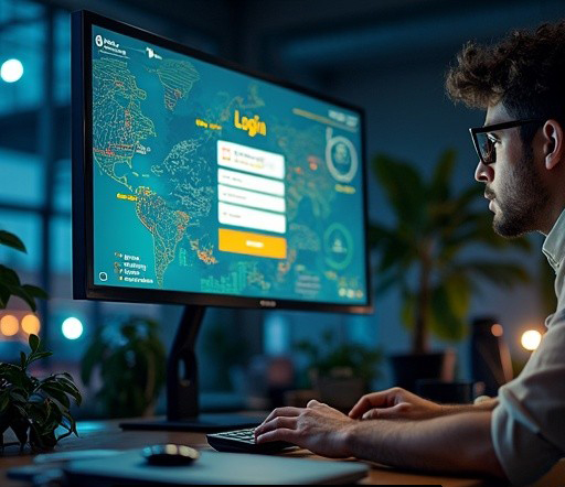 Interface do App 744bet